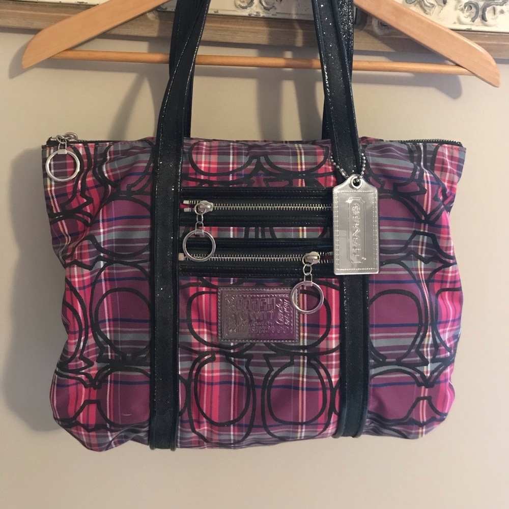 Authentic Coach Poppy Tote
